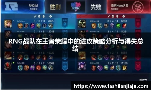 RNG战队在王者荣耀中的进攻策略分析与得失总结