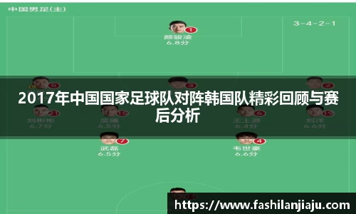 2017年中国国家足球队对阵韩国队精彩回顾与赛后分析