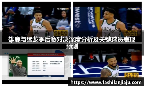 雄鹿与猛龙季后赛对决深度分析及关键球员表现预测
