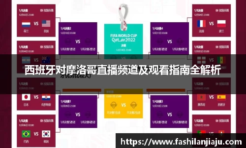 西班牙对摩洛哥直播频道及观看指南全解析